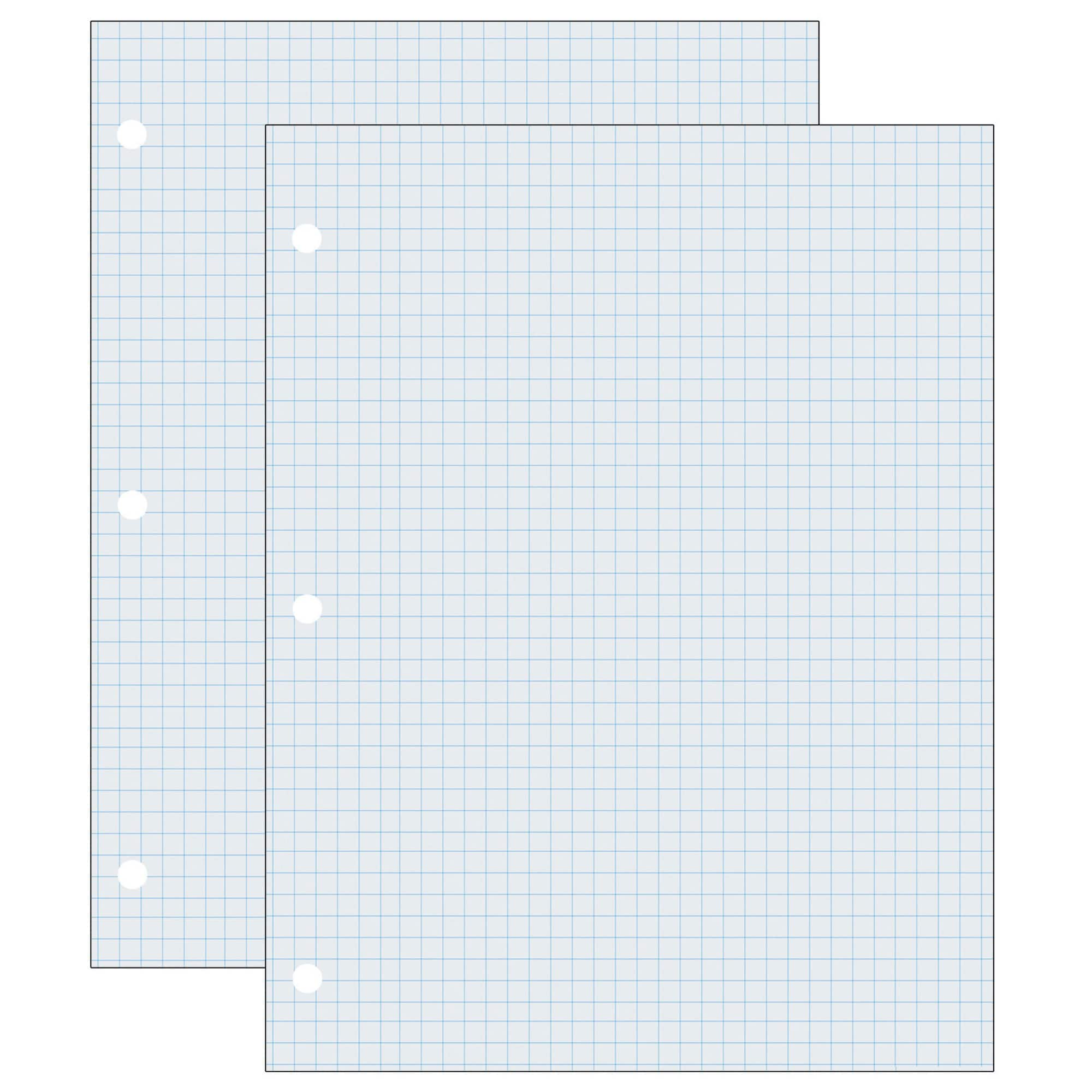 Pacon® White 8.5" x 11" Graphing Paper, 2 Packs of 500